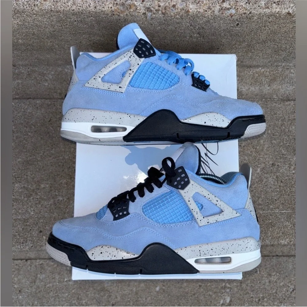 Air Jordan 4 retro SE ‘UNC’ size 8.5 men’s with box - Picture 2 of 7
